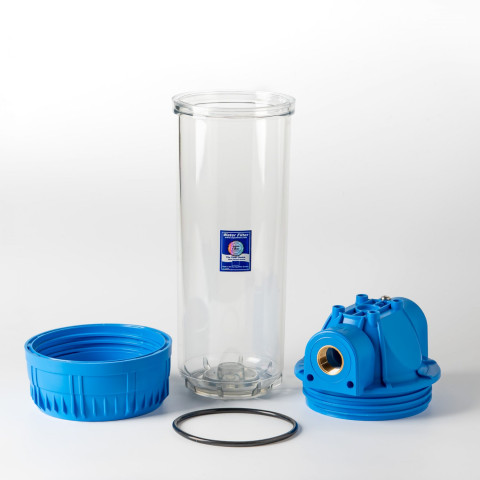 Фильтр магистральный Aquafilter FHPR12-3B, 1/2" без картриджа.