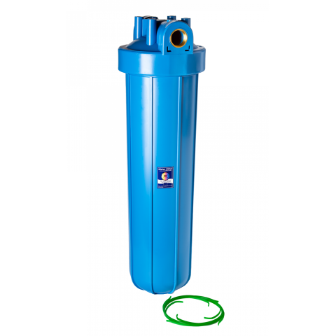 Корпус фільтра Big Blue 20" Aquafilter FH20B1_B з латунними різьбленнями