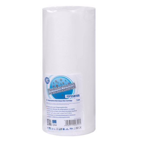 Картридж поліпропіленовий Aquafilter FCPS50M10BB, 50 мкм (Big Blue 10)
