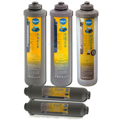 Річний комплект (5шт) картриджів Bluefilters New Line (підсилені за механічним забрудненням)