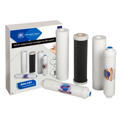 Комплект картриджів Aquafilter RO6-CRT до системи зворотного осмосу