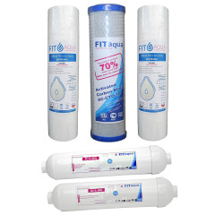 Комплект картриджів Fitaqua RO-6 (з мінералізатором) річний