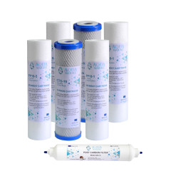 Річний запас картриджів для фільтра зворотного осмосу AquaMarine RO-5