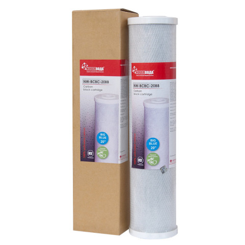 Картридж из кокосового угля Новая вода NW-BCBC-20BB (Big Blue 20)