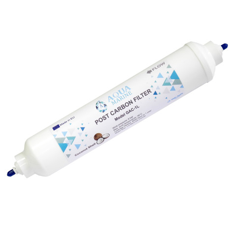 Постфільтр AquaMarine in-line GAC 1L з вбудованими фітингами