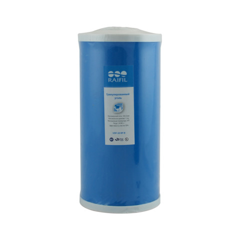 Картридж з гранульованого вугілля Raifil UDF-10-BP-B (Big Blue 10)