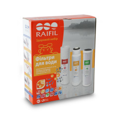 Комплект картриджів Raifil Resin Trio BOX