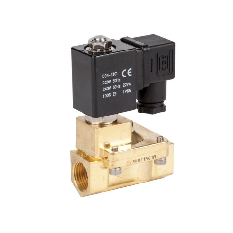 Клапан электромагнитный нормально-закрытый косвенного действия