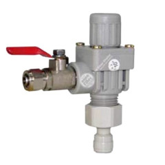 Регулятор давления ADV-REG_K с латунным шаровым краном