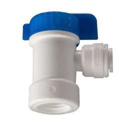 Кран накопичувальної ємності 1/4" - 1/4" (внутрішнє різьблення) BV-102 EZ