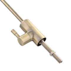 Кран модерн в черном цвете Raifi F-09 SUS Black