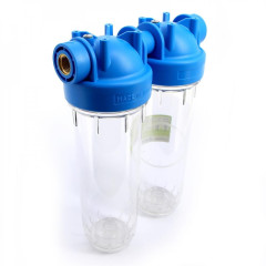 Корпуса магистрального фильтра ATLAS Filtri DP DUO TS 1" OT 10" КIT (ZA3120680)