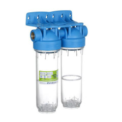 Корпуса магистрального фильтра ATLAS Filtri DP DUO TS 1" OT 10" КIT (ZA3120680)