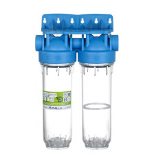 Корпуса магистрального фильтра DP DUO TS 3/4" OT 10" КIT (ZA3110680)