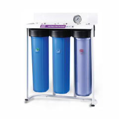 Фильтр Raifil Вig Blue 20 3-х стадийный (PU908B3-BK1-PR-S-G)+обезжелезивающий картридж