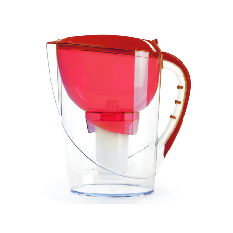 Фільтр кувшин Гейзер Акваріус червоний