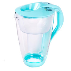 Фильтр кувшин Dafi Crystal Classic  2.0 LED мятный стекло