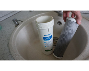 Заміна картриджа в магістральному фільтрі самотужки