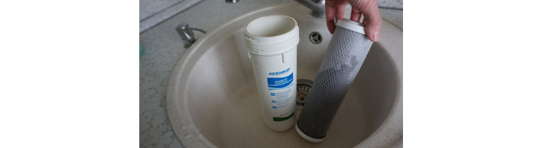 Заміна картриджа в магістральному фільтрі самотужки