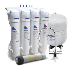 Фільтр з зворотнім осмосом Leader Comfort RO-75G UF bio