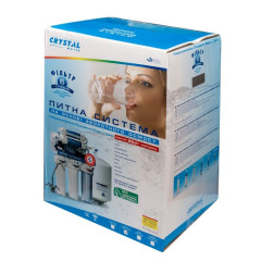 Фільтр з зворотним осмосом Crystal CFRO-550 MP (з насосом і мінералізатором)