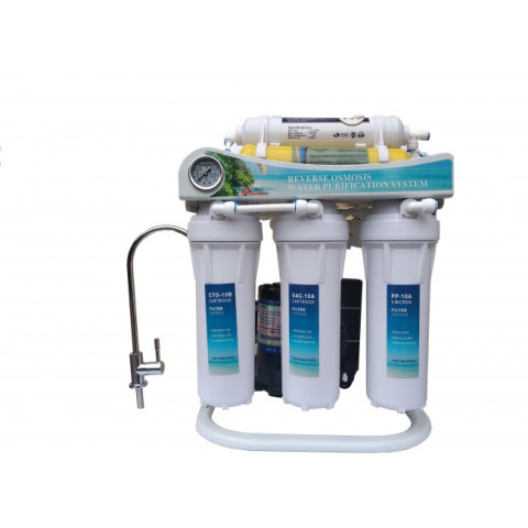 Фільтр з зворотним осмосом RO-400P (система підвищеної продуктивності з насосом)