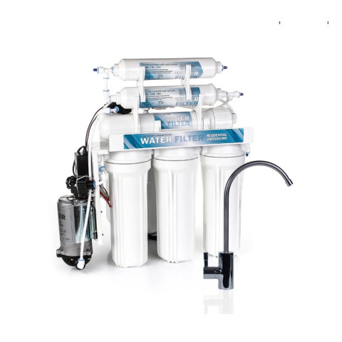Фільтр з зворотнім осмосом Water Filter WFRO-6L-50 PUMP
