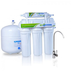 Фільтр з зворотним осмосом Ековода RO-5 з краном Modern