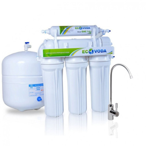 Фільтр з зворотним осмосом Ековода RO-5 з краном Modern