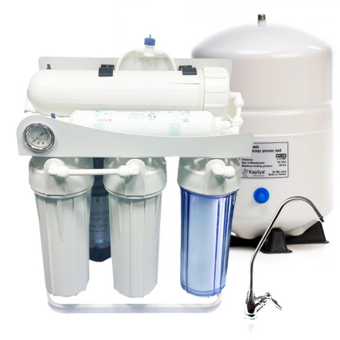 Фільтр з зворотним осмосом AquaMarine 400P з накопичувальним баком на 40 літрів
