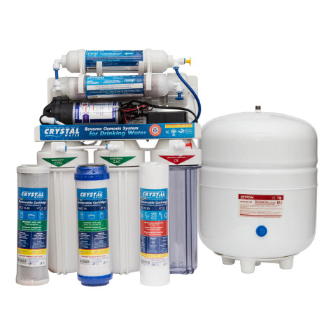 Фильтр с обратным осмосом Crystal CFRO-550P (с насосом)
