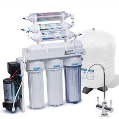 Фільтр з зворотнім осмосом Leader Standart RO-7P bio