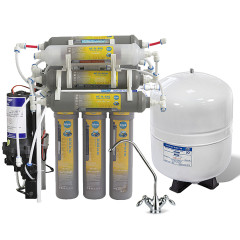 Фільтр з зворотнім осмосом Bluefilters New Line RO-8+Pump