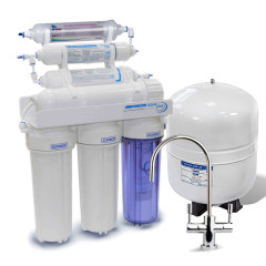 Фільтр з зворотним осмосом AquaLine RO-7 BIO-ACTIV Modern (4 мінерали)