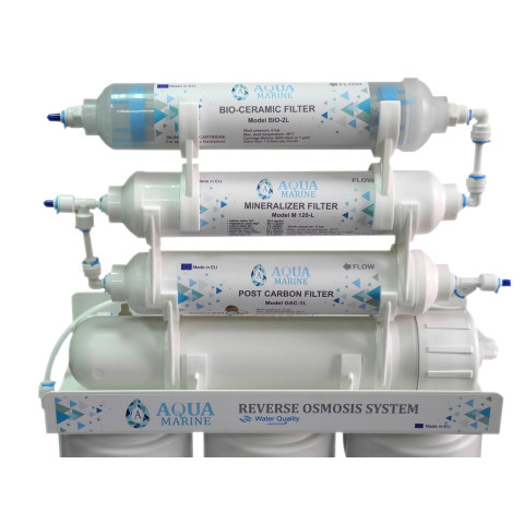 Фільтр з зворотнім осмосом AquaMarine RO-7 bio