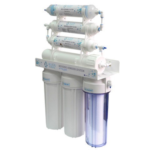 Фильтр с обратным осмосом AquaMarine RO-7 bio Шунгит