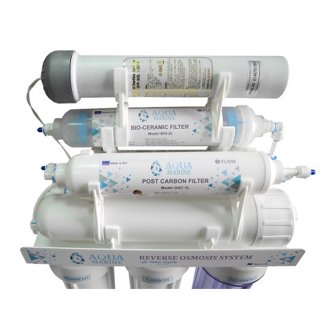 Фильтр с обратным осмосом AquaMarine RO-7 UV bio (ультрафиолет)