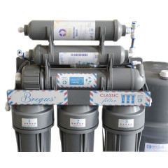 Фільтр з зворотним осмосом Bregus® Classic Silver RO8 (з pH коректором)