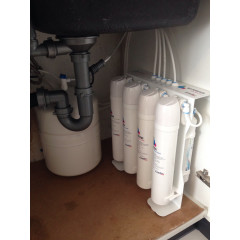 Фільтр з зворотнім осмосом Leader Comfort RO-75G UF bio