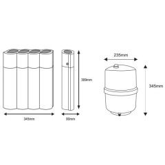 Фільтр з зворотнім осмосом Aquafilter EXCITO-OSMO