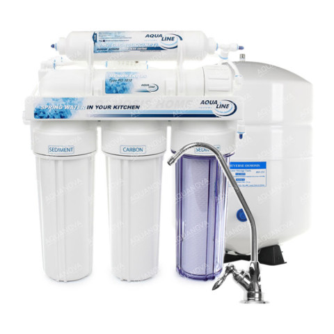 Фільтр з зворотнім осмосом AquaLine RO-5