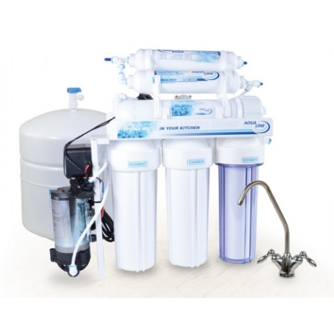 Фільтр з зворотнім осмосом AquaLine RO-6P