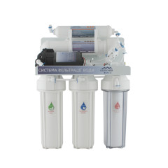 Фільтр з зворотнім осмосом GLETCHER RO-5+ з насосом