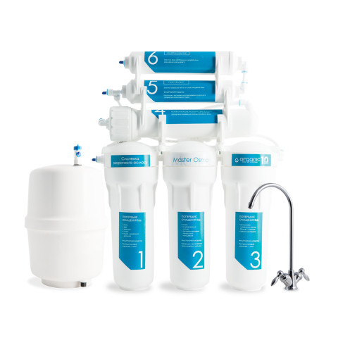Фільтр з зворотнім осмосом Organic Master Osmo 6