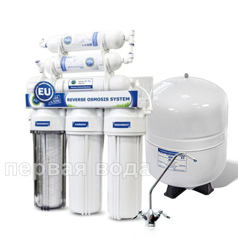 Фильтр с обратным осмосом PAqua RO-7 Эко (с pH корректором)