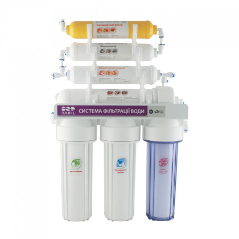 Фільтр з зворотним осмосом Raifil GRANDO 7 (RO905-750-EZ)