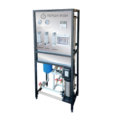 Система обратного осмоса PVRO-480 с контроллером (480 л/час) на нержавеющей раме