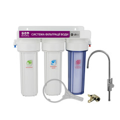 Проточний фільтр RAIFIL TRIO-R (PU905S3-WF14-EZ) з пом'якшенням