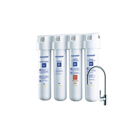 Проточний фільтр АКВАФОР Кристал ЕКО Н (з ульрафільтраційною мембраною та пом'якшенням)