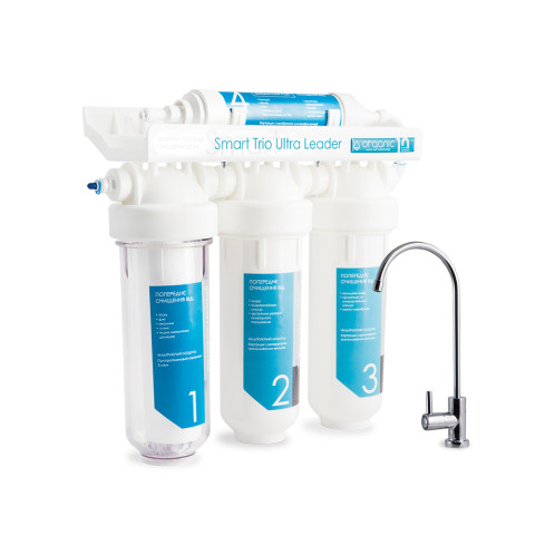 Проточний фільтр Organic Smart Ultra Leader з UF мембраною